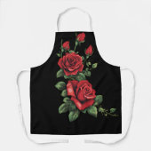 ROTE ROSE SCHÜRZE (Vorderseite)