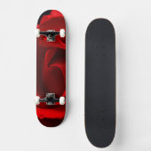Rote Rose sda Skateboard (Vorderseite)