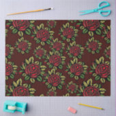 rote Rose Seidenpapier (Basteln)