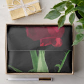 Rote Rose Seidenpapier (Geschenk)