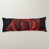 Rote Rose Seitenschläferkissen (Rückseite)
