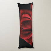 Rote Rose Seitenschläferkissen (Rückseite (Vertikal))