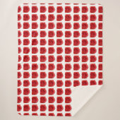 Rote Rose Sherpadecke (Vorderseite)