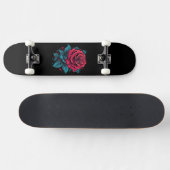 Rote Rose Skateboard (Horizontal)