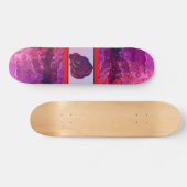Rote Rose Skateboard (Horizontal)