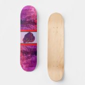 Rote Rose Skateboard (Vorderseite)