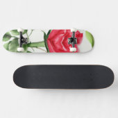 Rote Rose Skateboard (Horizontal)