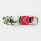 Rote Rose Skateboard (Horizontal)
