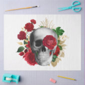 Rote Rose Steampunk Serie Design 21 Seidenpapier (Basteln)