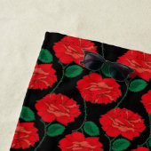 Rote Rose Strandtuch (Beispiel)