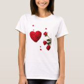 Rote Rose T-Shirt (Vorderseite)