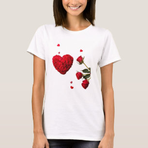 Rote Rose T-Shirt