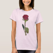 Rote Rose T-Shirt (Vorderseite)