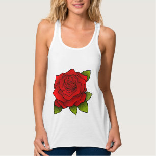 ROTE ROSE T - Shirt