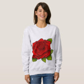 ROTE ROSE T - Shirt (Vorne ganz)