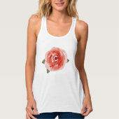 Rote Rose Tank Top (Vorderseite)