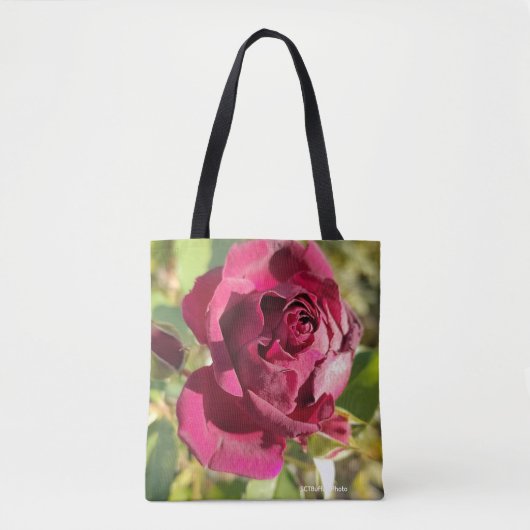 Rote Rose Tasche (Vorderseite)