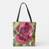 Rote Rose Tasche (Rückseite)