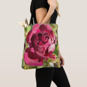 Rote Rose Tasche (Von Nahem)