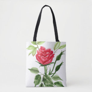 Rote Rose Tasche
