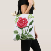 Rote Rose Tasche (Von Nahem)