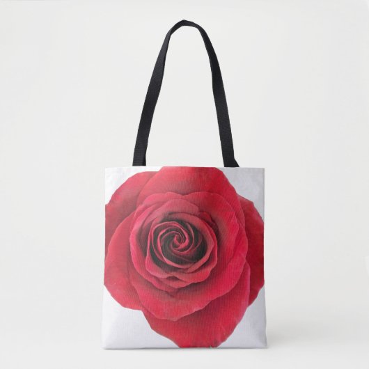 Rote Rose Tasche (Vorderseite)