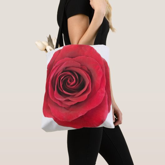 Rote Rose Tasche (Von Nahem)
