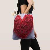 Rote Rose Tasche (Von Nahem)