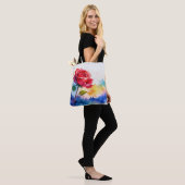ROTE ROSE TASCHE (Am Model)