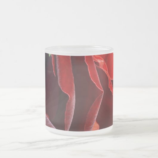 Rote Rose Tasse (Mittel)