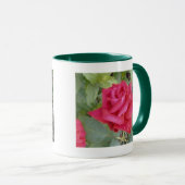 Rote Rose Tasse (VorderseiteRechts)