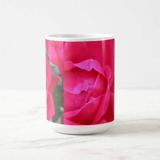 ROTE ROSE Tasse (Mittel)