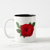 rote Rose Tasse (Links)