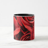 Rote Rose Tasse (Zentrum)