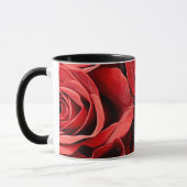 Rote Rose Tasse (Links)