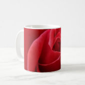 Rote Rose Tasse (Vorderseite Links)
