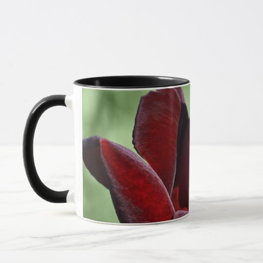 Rote Rose Tasse (Links)