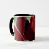 Rote Rose Tasse (Vorderseite Links)