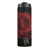 Rote Rose Thermosbecher (Vorderseite)