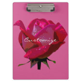 rote Rose Thunder_Cove Klemmbrett (Vorderseite)