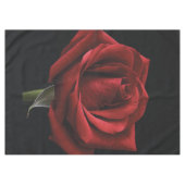 Rote Rose Tischdecke (Vorderseite (Horizontal))