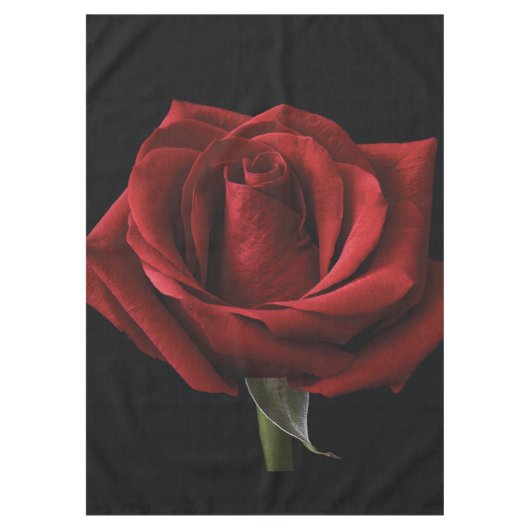 Rote Rose Tischdecke (Vorderseite)