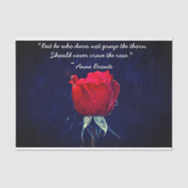 Rote Rose Tissue Paper Seidenpapier