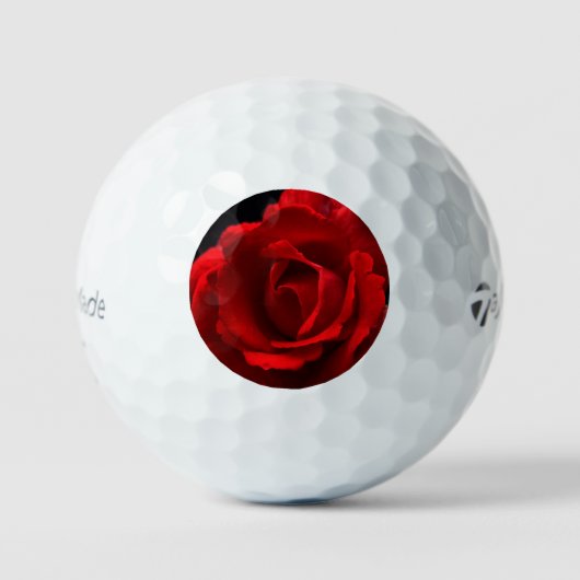 Rote Rose tmtp5 gbcna Golfball (Vorderseite)