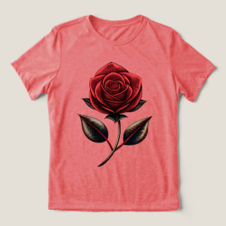 rote Rose Tri-Blend Shirt