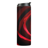 Rote Rose Tumbler Thermosbecher (Nach links gedreht)