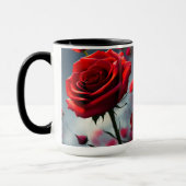 Rote Rose und Buß, Kaffee-Tasse Tasse (Links)