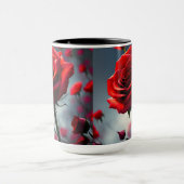 Rote Rose und Buß, Kaffee-Tasse Tasse (Zentrum)