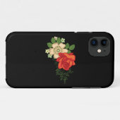 Rote Rose und Gänseblümchen Case-Mate iPhone Hülle (Rückseite (Horizontal))
