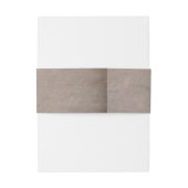 Rote Rose und Sonnenblumen Rustikale Hochzeit im H Einladungsbanderole (Rückseitenbeispiel)